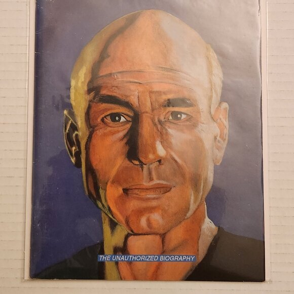 Patrick Stewart: The Unauthorized Biography #1A (1992) Celebrity Books, Herrera - Picture 14 of 14